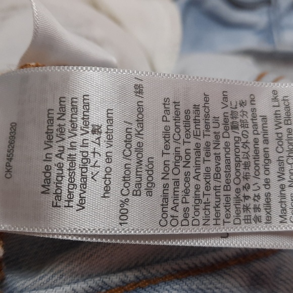 Madewell The Curvy Perfect Vintage Jean in Fitzgerald Wash sz 27 K7526 - Picture 9 of 9